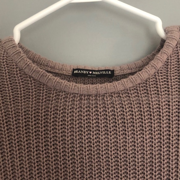 Brandy Melville Knit Long Sleeve! - Picture 2 of 3